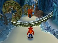 une photo d'Ã©cran de Crash Bandicoot 2 sur Sony Playstation